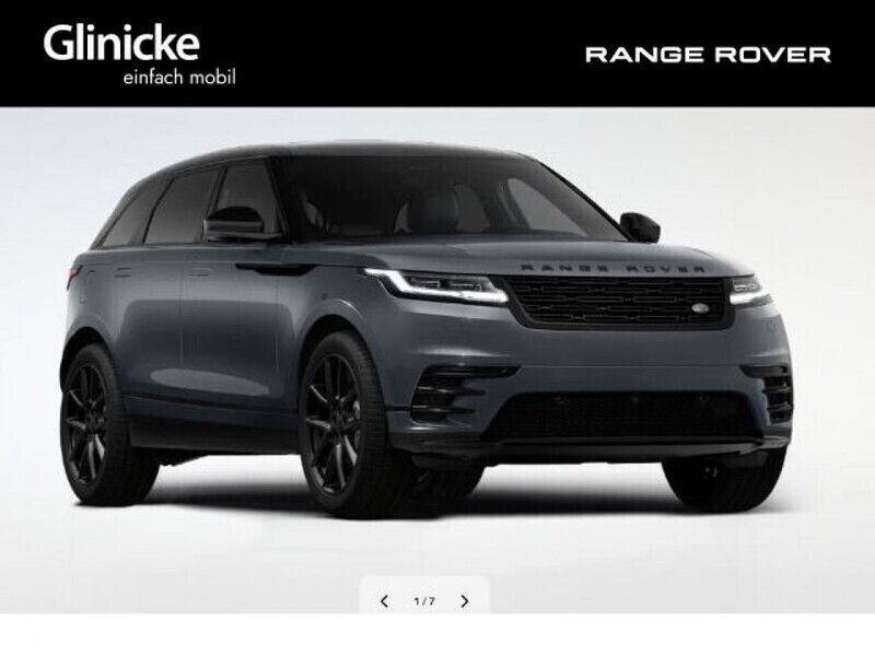 Blau Gebraucht 2025 Land Rover Range Rover Velar Black Edition SUV | 99.680 € - Bild 1/4