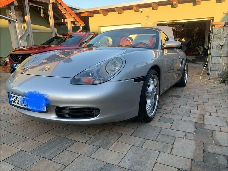 Gebraucht Porsche Boxster 220 PS (161 kW) 2002 Silber Cabrio