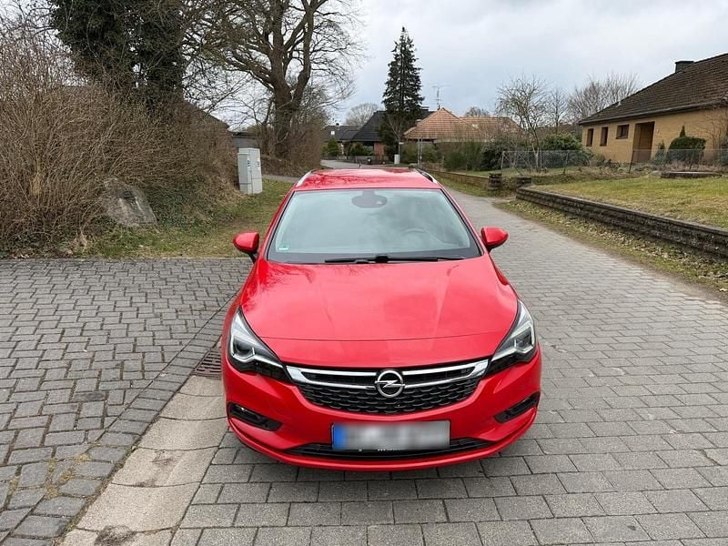Gebraucht Opel Astra 125 PS (91 kW) 2019 Rot Kombi