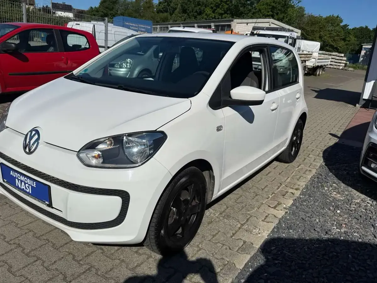 Gebraucht VW up! move up! 60 PS (44 kW) 2012 Weiß Kleinwagen