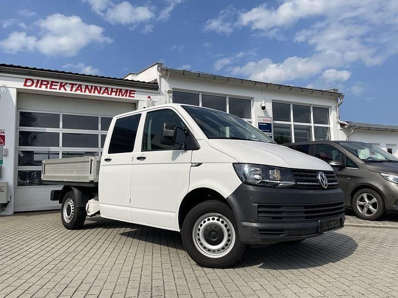 Weiß (metallic) Gebraucht 2019 VW T6.1 Van | 29.631 € (Teuer) - Bild 1/4
