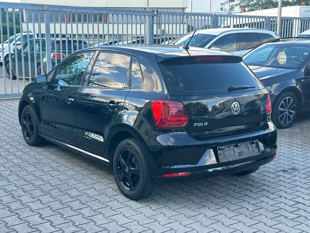 Brugt VW Polo Trendline 60 HK (44 kW) 2017 Sort Sedan
