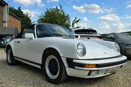 Gebraucht Porsche 911 218 PS (160 kW) 1986 Weiß Cabrio