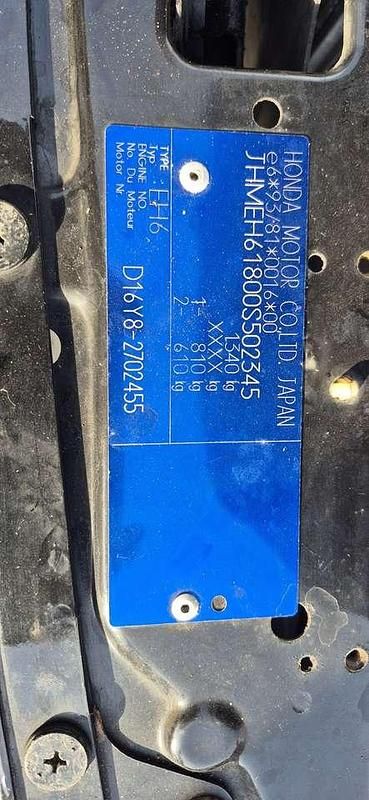 Gebraucht Honda CR-X 125 PS (91 kW) 1997 Cabrio