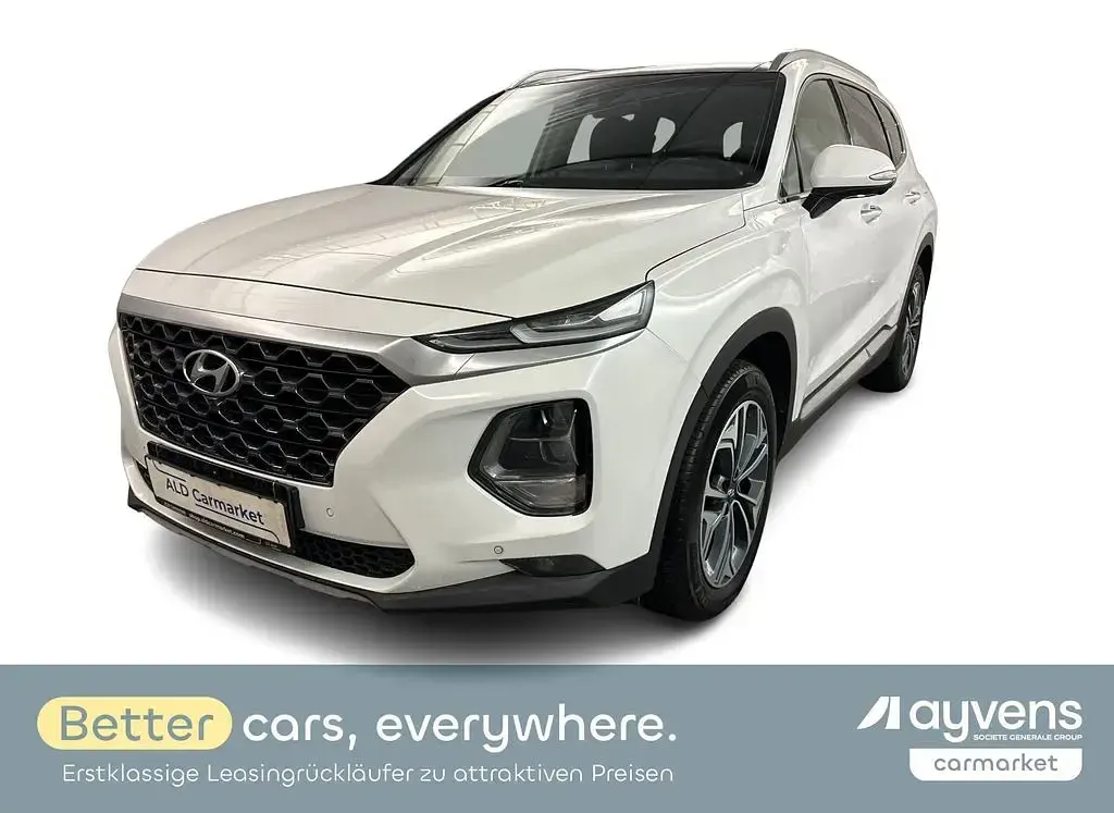 Gebraucht Hyundai Santa Fe Premium 200 PS (147 kW) 2020 Weiß SUV