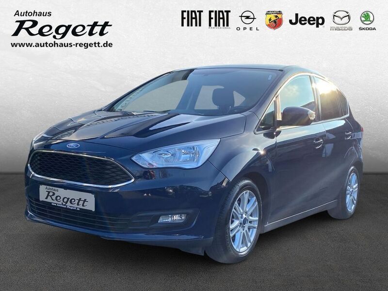 Blau Gebraucht 2017 Ford C-MAX Trend Van / Kleinbus | 8.990 € (Fairer Preis) - Bild 1/4