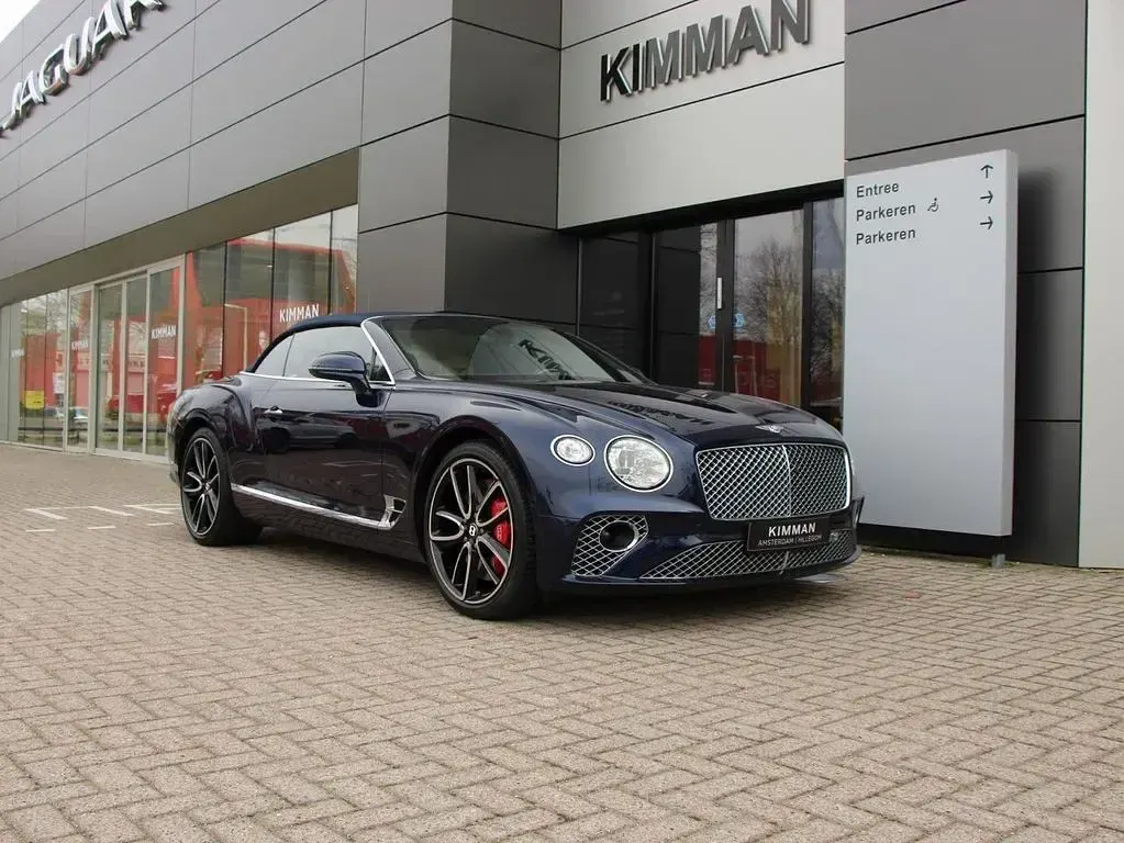 Gebraucht Bentley Continental GT Convertible 635 PS (467 kW) 2019 Blau Cabrio