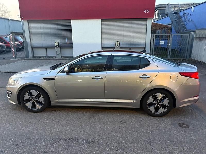 Gebraucht Kia Optima Spirit 165 PS (121 kW) 2014 Silber Limousine