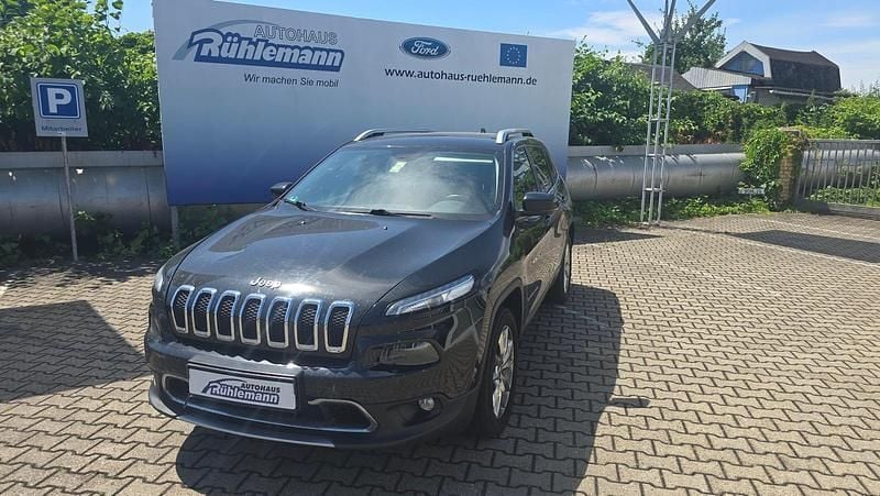 Brilliant black crystal pearl Gebraucht 2015 Jeep Cherokee Limited SUV | 9.800 € (Guter Preis) - Bild 1/4