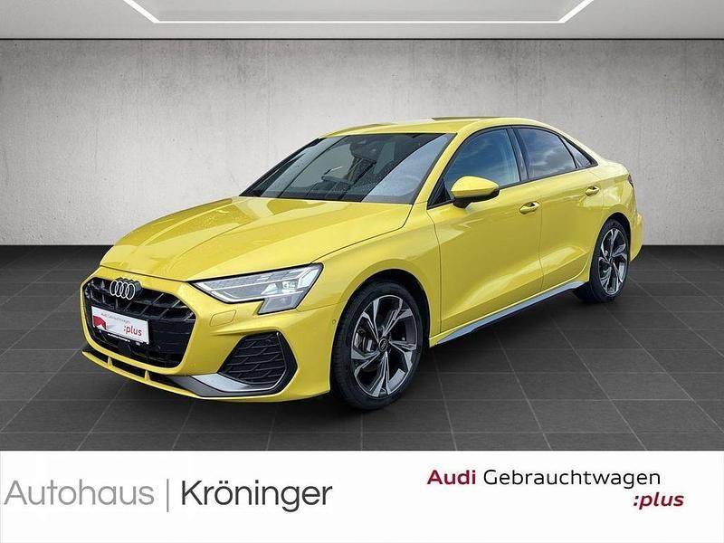 Gelb Gebraucht 2024 Audi A3 S-Line Limousine | 33.990 € (Guter Preis) - Bild 1/4