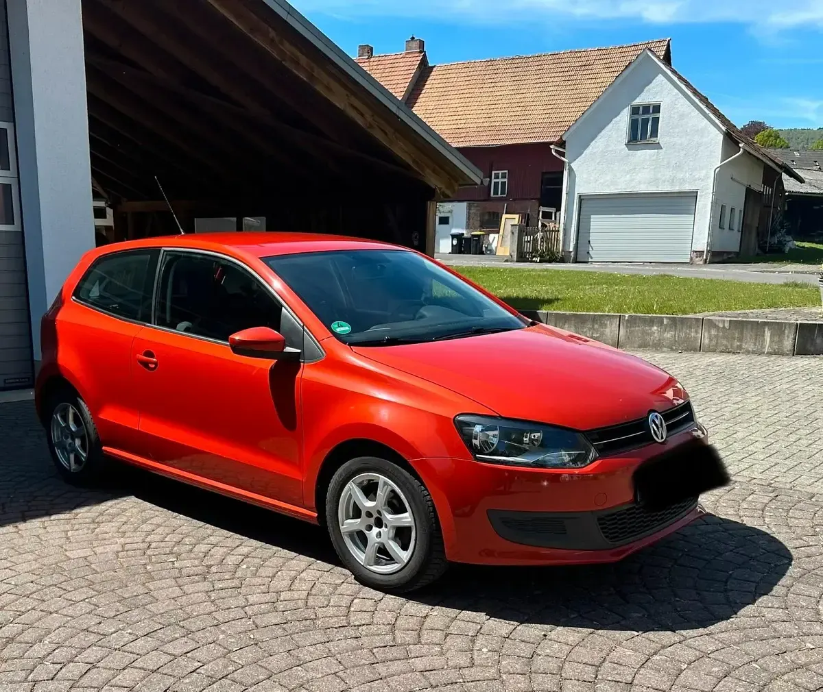 Gebraucht VW Polo 105 PS (77 kW) 2011 Orange Kleinwagen