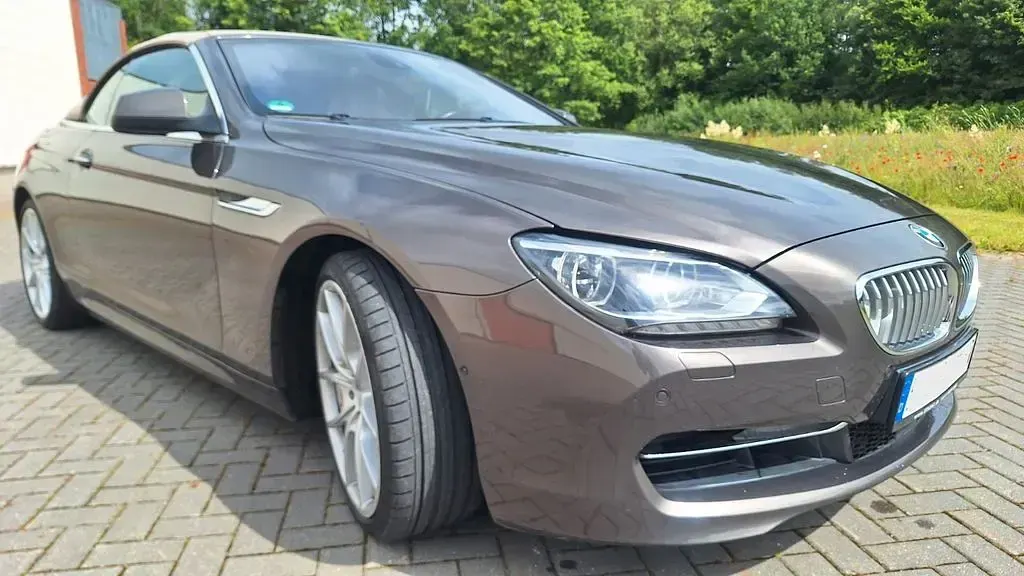 Gebraucht BMW 650 Cabriolet 449 PS (330 kW) 2012 Braun Cabrio