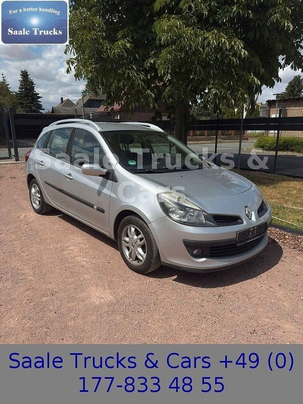 Silber Gebraucht 2008 Renault Clio GrandTour Dynamique Kombi | 1.200 € (Fairer Preis) - Bild 1/4