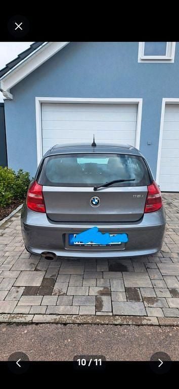Gebraucht BMW 116 122 PS (89 kW) 2010 Grau Kleinwagen