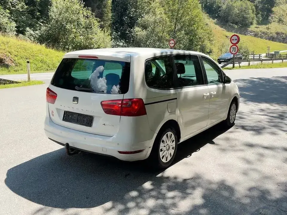 Gebraucht Seat Alhambra 4Drive 140 PS (102 kW) 2014 Weiß Van / Kleinbus
