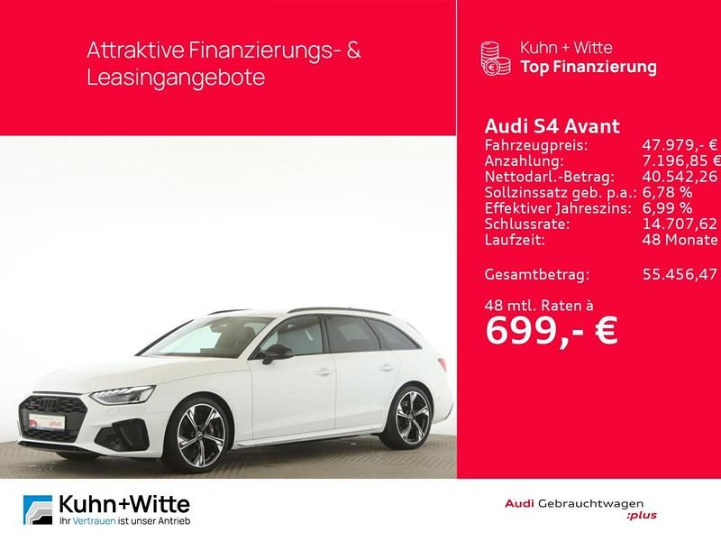 Gebraucht Audi S4 Ambiente 341 PS (250 kW) 2023 Ibisweiß Kombi