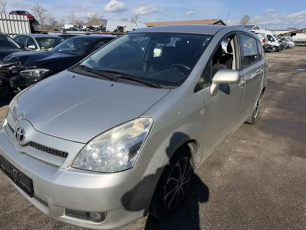 Gebraucht Toyota Corolla Verso Sol 129 PS (94 kW) 2006 Silber Van / Kleinbus