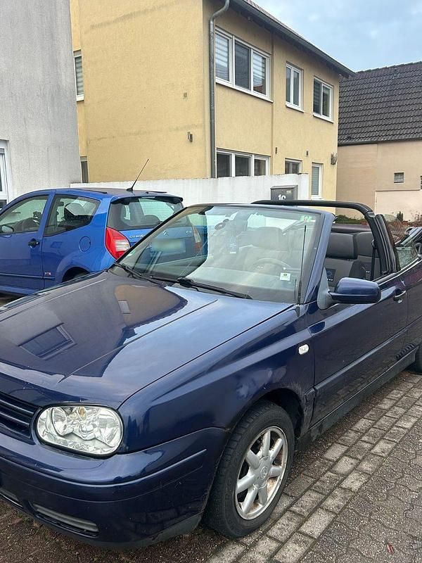Gebraucht VW Golf Cabriolet 116 PS (85 kW) 2001 Blau Cabrio