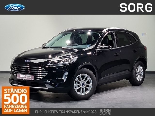 Schwarz, agate black metallic Gebraucht 2024 Ford Kuga Titanium X SUV | 29.990 € (Superpreis) - Bild 1/4