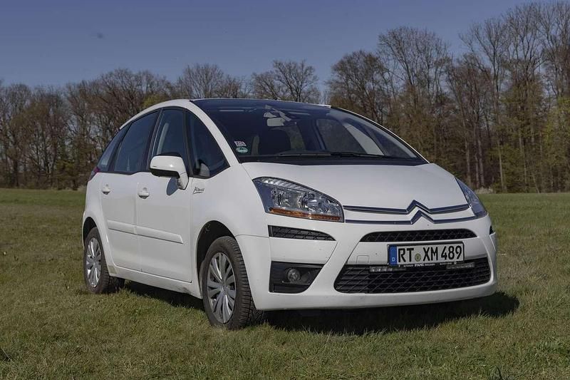 Gebraucht Citroën C4 Picasso Tendance 109 PS (80 kW) 2010 Weiß Van / Kleinbus