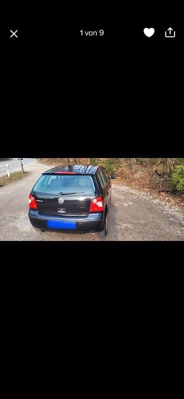 Usata VW Polo 52 CV (38 kW) 2004 Nero Utilitaria