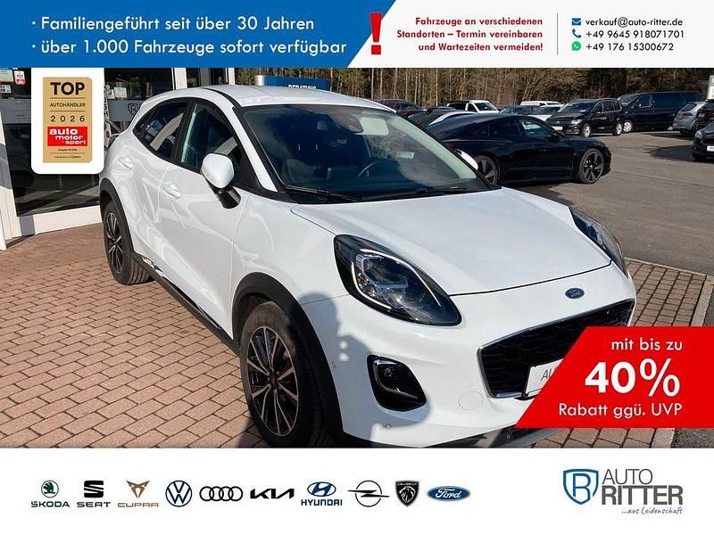Gebraucht Ford Puma Titanium 125 PS (91 kW) 2024 Weiß SUV