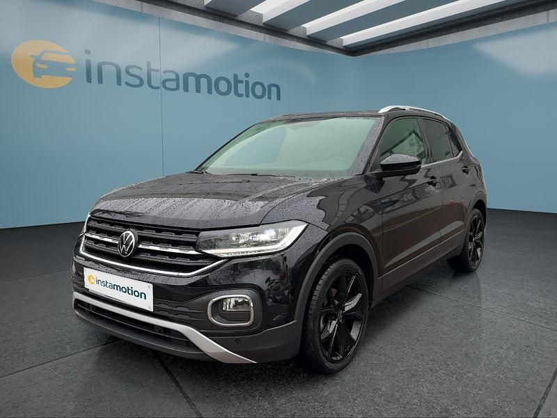 Schwarz Gebraucht 2022 VW T-Cross SUV | 24.699 € (Fairer Preis) - Bild 1/4