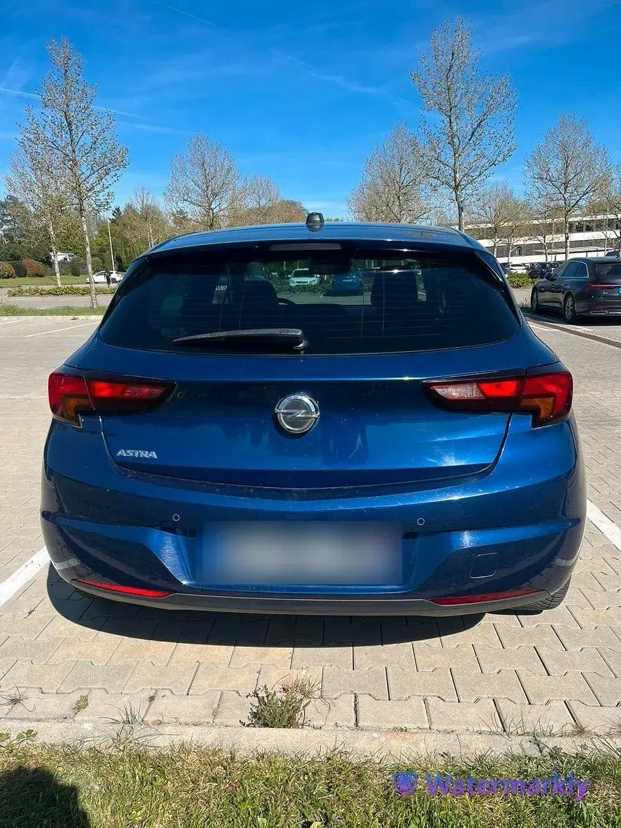 Gebraucht Opel Astra Elegance 110 PS (80 kW) 2021 Blau Limousine