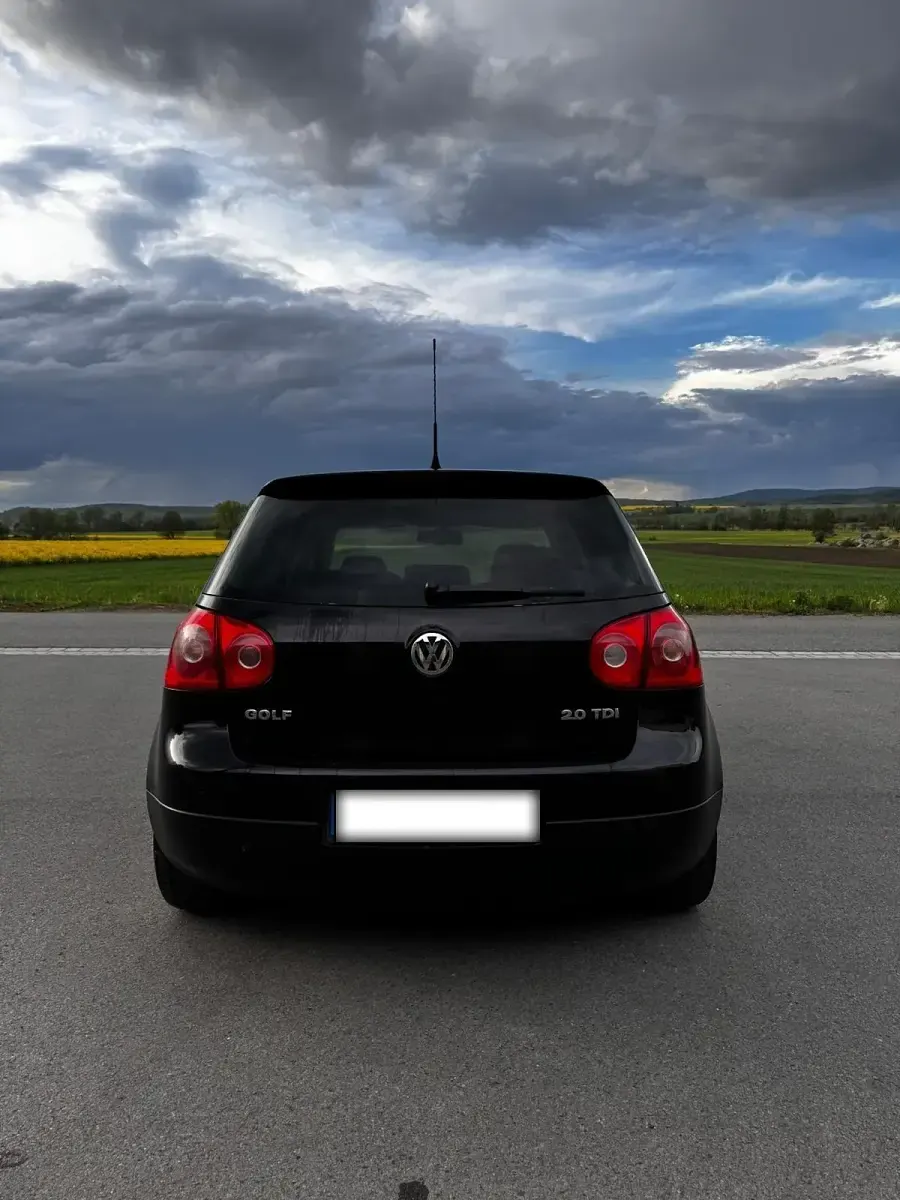 Gebraucht VW Golf VI Trendline 140 PS (102 kW) 2008 Schwarz Kleinwagen