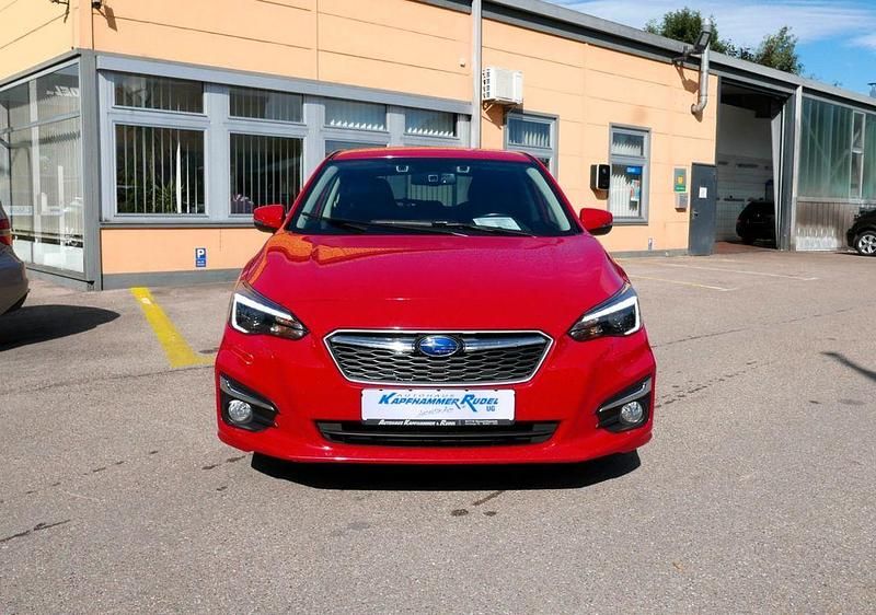 Gebraucht Subaru Impreza Exclusive+ 156 PS (114 kW) 2019 Rot Limousine