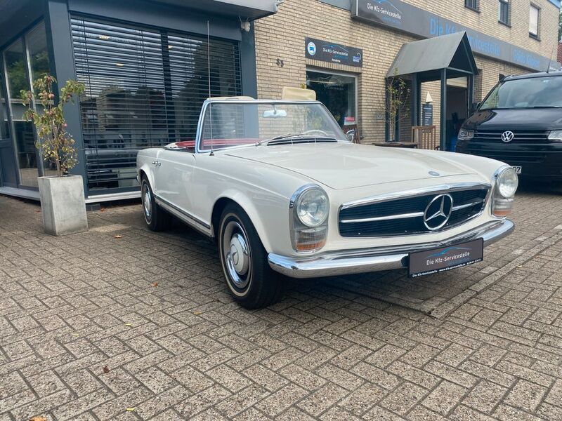 Gebraucht Mercedes 230 150 PS (110 kW) 1964 Weiß Cabrio