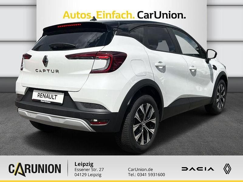 Gebraucht Renault Captur Evolution 140 PS (102 kW) 2024 Perlmuttweiß metallic, black pearlschwarz metall (schwarz) SUV