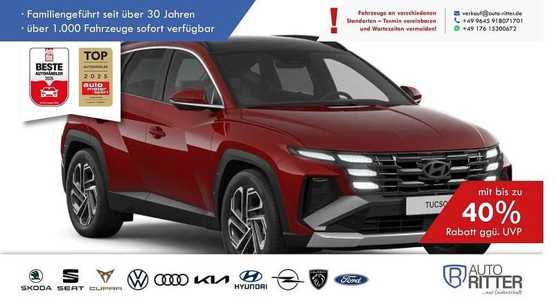 Ultimate red Neu 2025 Hyundai Tucson GO! SUV | 31.490 € (Superpreis) - Bild 1/4
