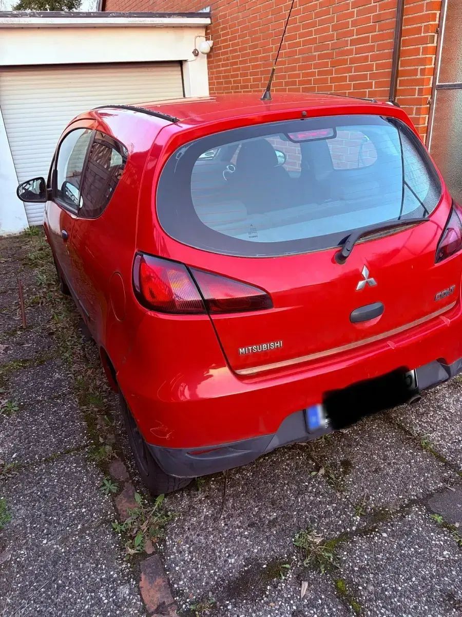 Gebraucht Mitsubishi Colt Top 2010 Rot Kleinwagen