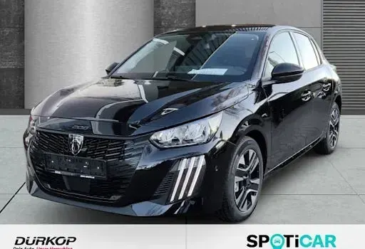 Neu Peugeot 208 Allure 101 PS (74 kW) 2025 Perla nera schwarz Kleinwagen
