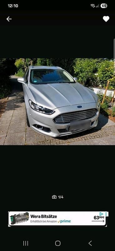 Silber Gebraucht 2016 Ford Mondeo Kombi | 9.000 € (Guter Preis) - Bild 1/4