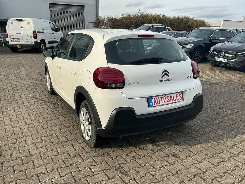Gebraucht Citroën C3 Feel 102 PS (75 kW) 2021 Weiß Kleinwagen