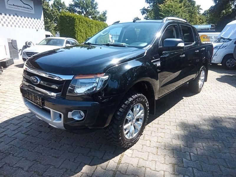 Schwarz Gebraucht 2014 Ford Ranger Wildtrack Abholung | 18.900 € (Fairer Preis) - Bild 1/4