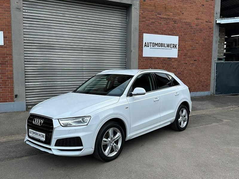 Weiß Gebraucht 2018 Audi Q3 S-Line SUV | 19.999 € (Superpreis) - Bild 1/4