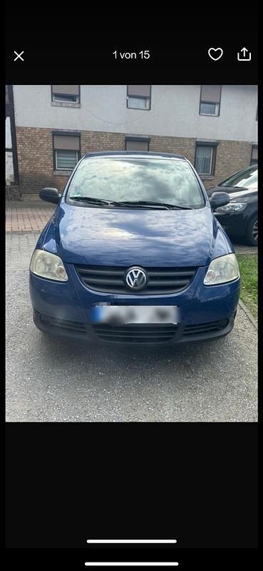 Blau Gebraucht 2005 VW Fox Kleinwagen | 1.400 € (Fairer Preis) - Bild 1/4