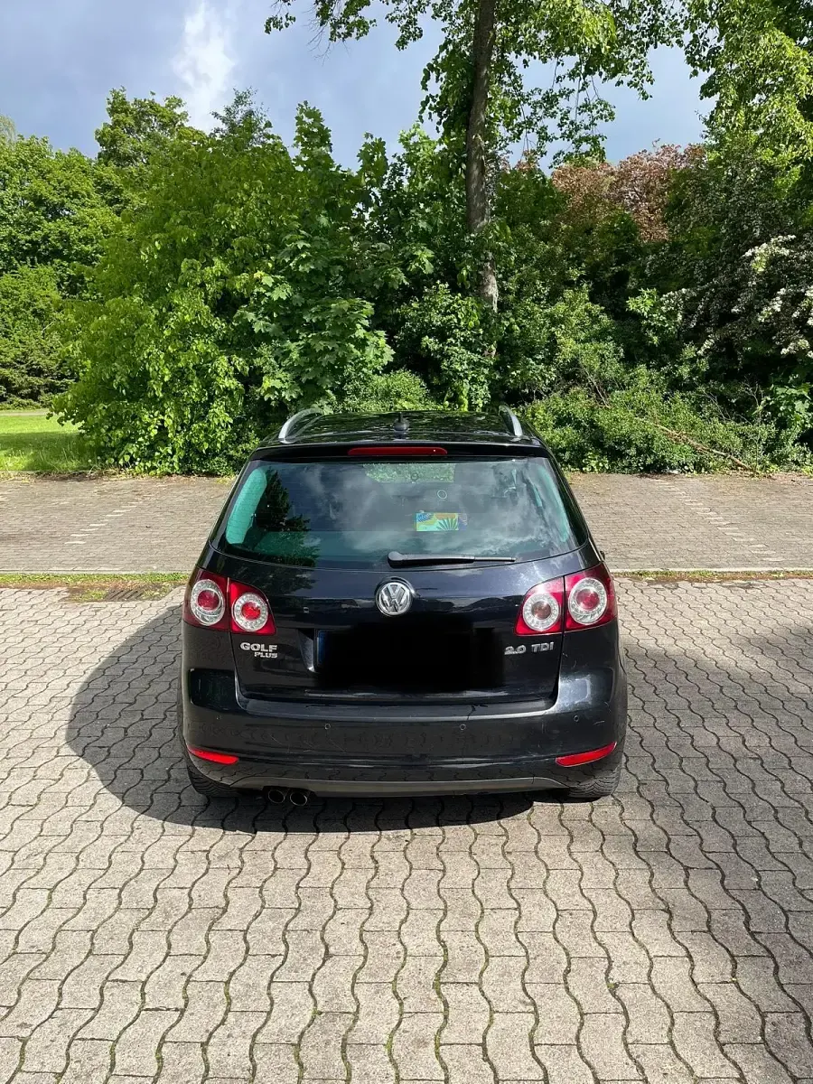 Gebraucht VW Golf Plus Style 140 PS (102 kW) 2011 Schwarz Van / Kleinbus