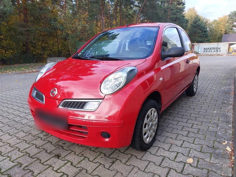 Gebraucht Nissan Micra 65 PS (47 kW) 2010 Rot Kleinwagen