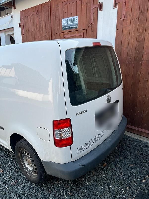 Gebraucht VW Caddy 105 PS (77 kW) 2009 Weiß Van / Kleinbus