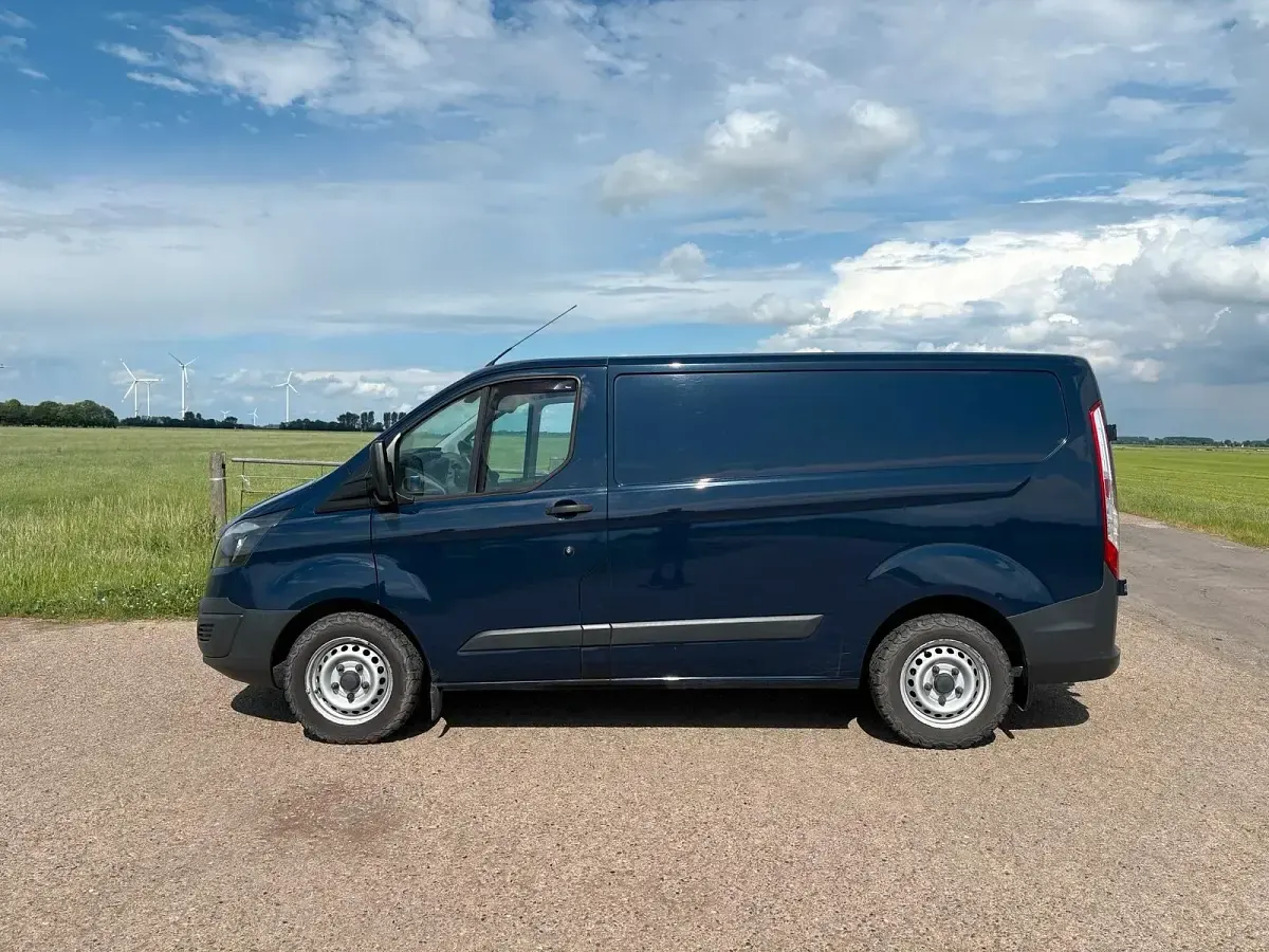 Gebraucht Ford Transit Custom 100 PS (73 kW) 2015 Blau Van / Kleinbus
