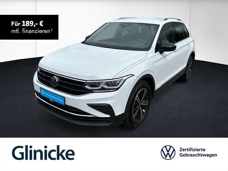 Pure white Gebraucht 2023 VW Tiguan Active SUV | 33.830 € (Fairer Preis) - Bild 1/3
