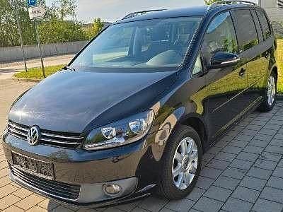 Schwarz Gebraucht 2011 VW Touran Style Van / Kleinbus | 5.999 € (Superpreis) - Bild 1/4