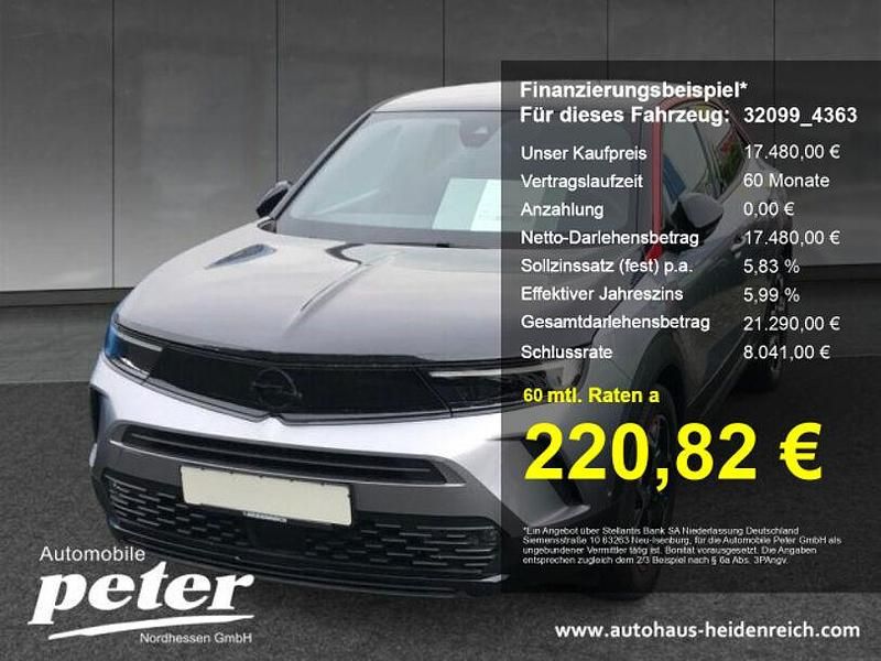 Silber Gebraucht 2021 Opel Mokka-e GS Line SUV | 17.480 € (Fairer Preis) - Bild 1/4