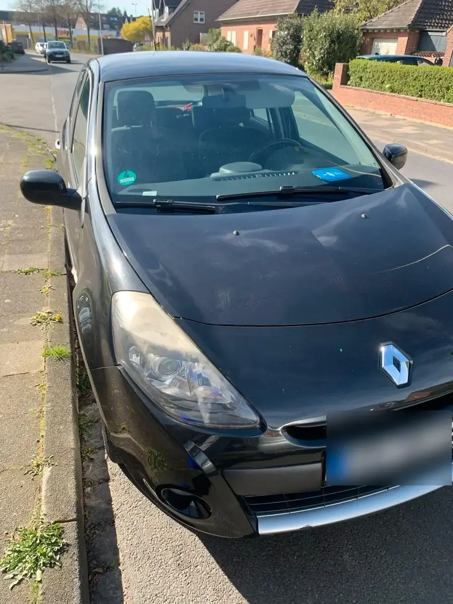 Gebraucht Renault Clio III 75 PS (55 kW) 2009 Schwarz Kleinwagen