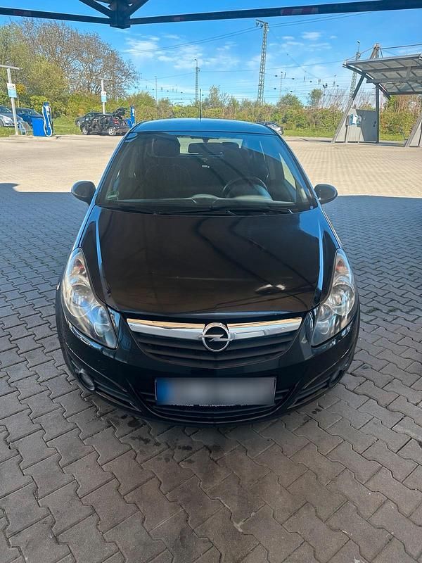 Używany Opel Corsa 100 KM (73 kW) 2010 Czarny Hatchback