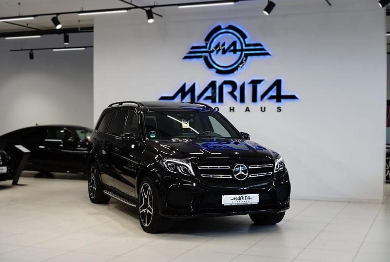 Schwarz Gebraucht 2018 Mercedes GLS350 AMG SUV | 51.299 € (Fairer Preis) - Bild 1/4